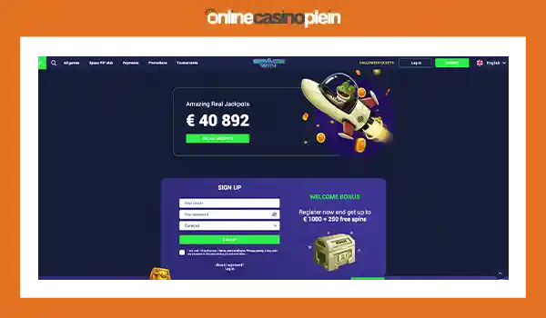 online casino spacewin
