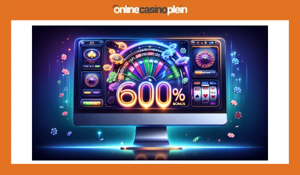 600% Casino Bonus 1
