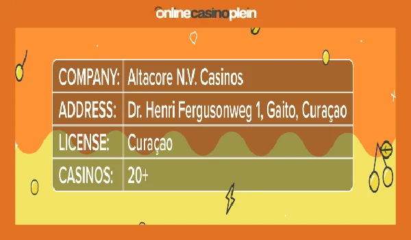 Altacore N.V. Online Casino