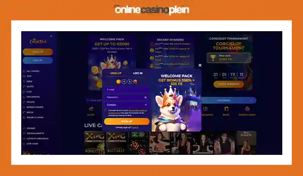 CorgiSlot Online Casino