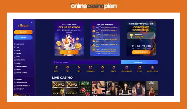 Online Casino CorgiSlot