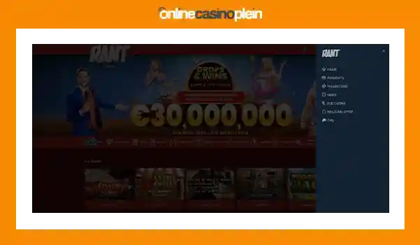 Rant Online Casino 2023